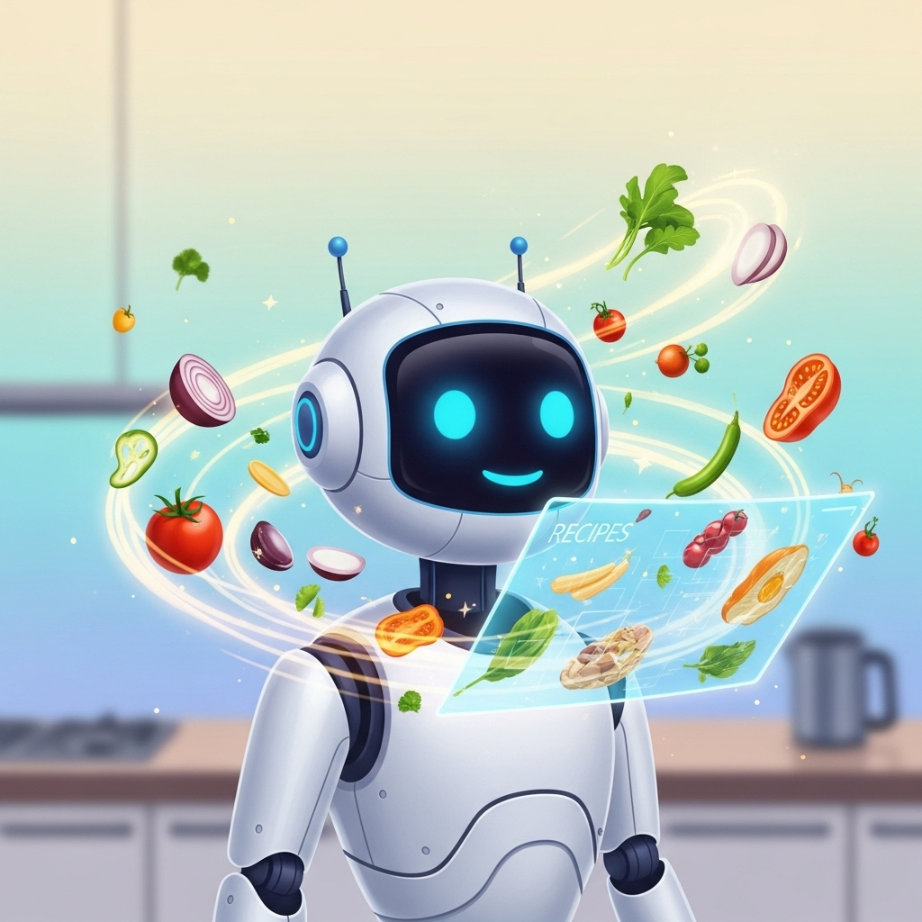 AI generating diverse recipes